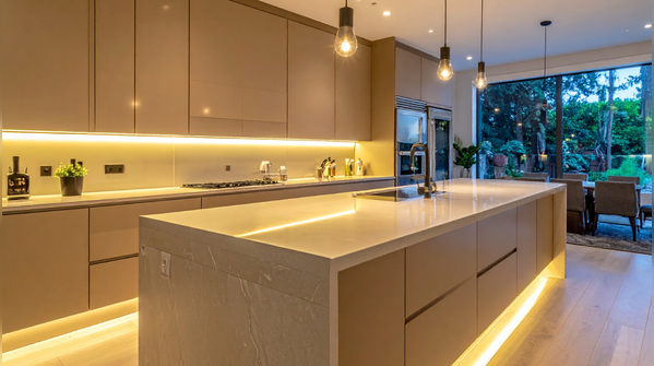 Use accent lighting