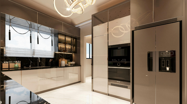 Opt for taller cabinets