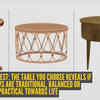 Article image for: Personality test: Antique, round, or table with drawer? The furniture you choose reveals if your views are traditional, balanced or practical towards life