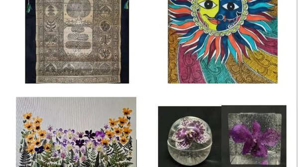 Kalamkari, Pattachitra and Himalayan orchid art