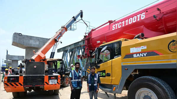 Eastern express highway construction activity