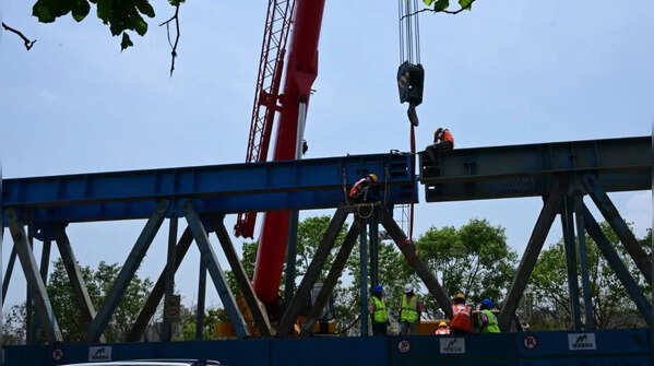 Key step in freeway extension work
