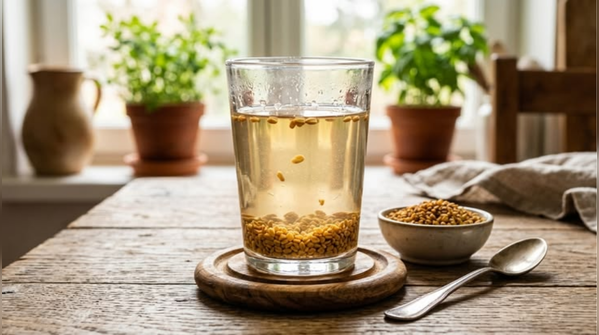 Waking Up to Prebiotic Methi Water