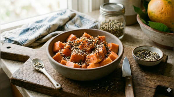 How to make Papaya Chaat