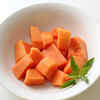 What happens when you eat plain papaya and papaya chaat