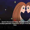 Article image for: Gemini Horoscope Today, May 22, 2026: Your spouse stays generally supportive, but you must manage your tone