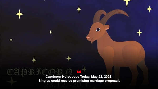 Article image for: Capricorn Daily Guidance: Horoscope for May 22, 2026 gives practical advice; focus on alliances and health