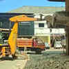 Article image for: Dangerous parts of Margao building demolished by PWD