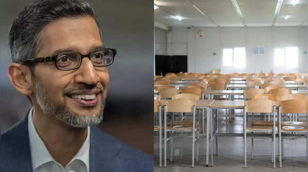 Sundar Pichai recalls his early days in the college