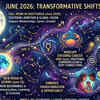 Article image for: June 2026 Horoscope: Month brings powerful planetary shifts, new beginnings and major cosmic changes