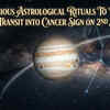 Article image for: 3 Auspicious astrological rituals to welcome Jupiter’s Transit into Cancer Sign on 2nd June, 2026