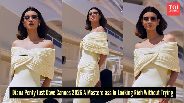 Diana Penty walked in looking expensive at Cannes