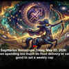 Article image for: Sagittarius Horoscope Today, May 23, 2026: If you’ve been spending too much on food delivery or cabs, today is good to set a weekly cap