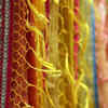 Create a boho-inspired fabric wall