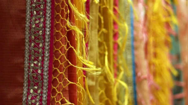 Create a boho-inspired fabric wall