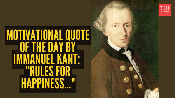 Immanuel Kant's inspirational quote