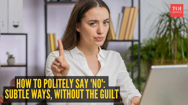 Gentle ways to say no