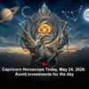 Article image for: Capricorn Horoscope Today, May 24, 2026: Avoid investments for the day