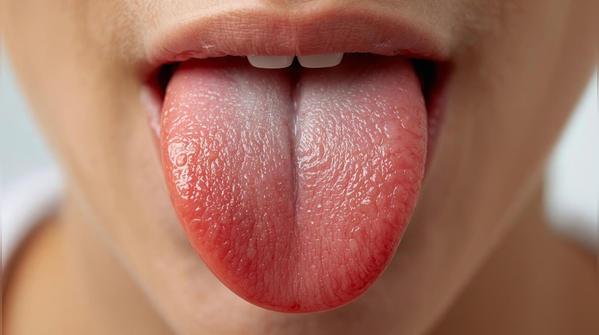 A bright red tongue can point towards deficiencies