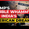 Article image for: Layoffs, H-1B Chaos, Green Card Rule: Double Blow For Indians In US With 'American Dreams'