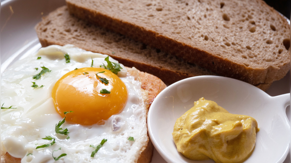 Egg bhurji toast