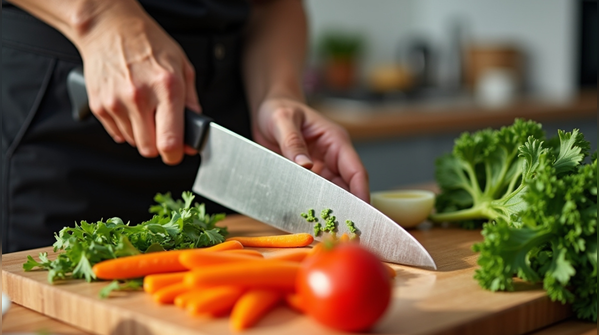 You are using the knife for the wrong job
