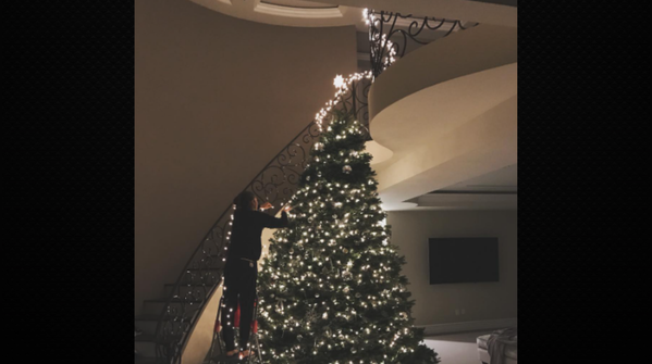 Cinderella-inspired staircase