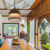 Adding jharokha decor and mirror decor
