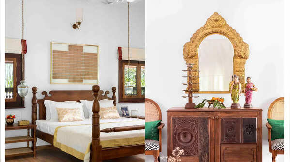 Incorporate cane, bamboo, and other textiles