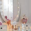 Highlight mirrors and wardrobes with fairy lights