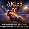 Article image for: Aries Horoscope Today, May 25, 2026: For working professionals, meetings move in your favour