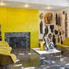 Use handwoven fabrics and traditional textile pieces