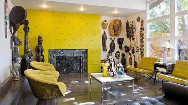 Use handwoven fabrics and traditional textile pieces