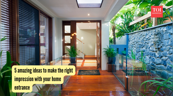 5 amazing ideas to make the right impression with your home entrance