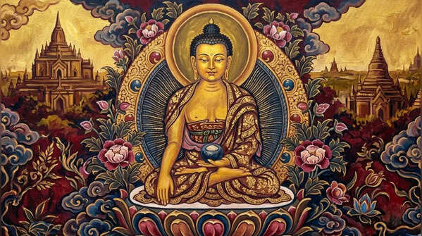 Buddha painting
