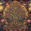 The tree of life painting