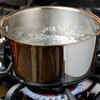 Blanch in hot water