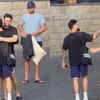 Article image for: Watch: Kohli’s playful beard gesture to Gill goes viral before IPL Qualifier 1