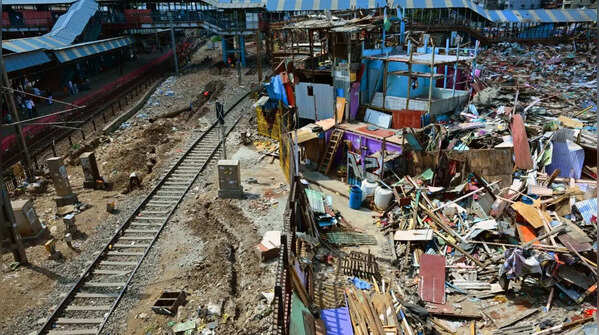 Why Garib Nagar was cleared
