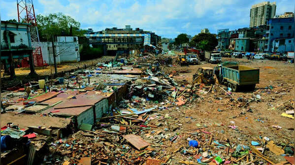 Mumbai’s biggest anti-encroachment drive changes Bandra skyline