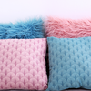 Mix and match fabric scraps into ombre pillows