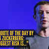 Article image for: An inspiring quote from Mark Zuckerberg