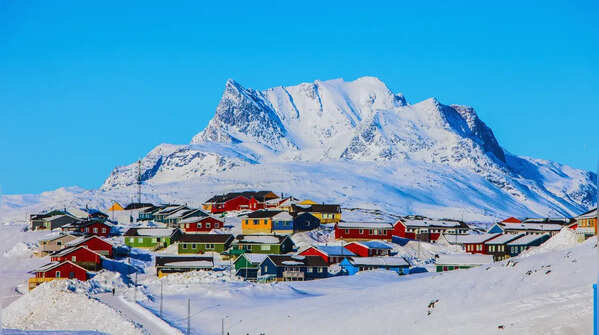 Greenland – No road networks between cities