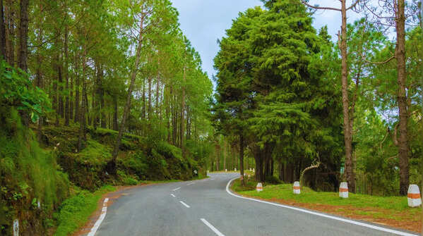 Drive through the hills from Kathgodam