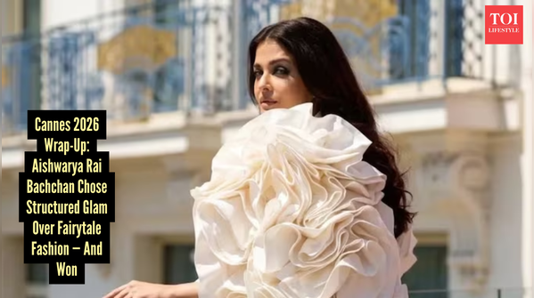 Aishwarya Rai Bachchan Brought Power, Drama, And Sculpted Couture