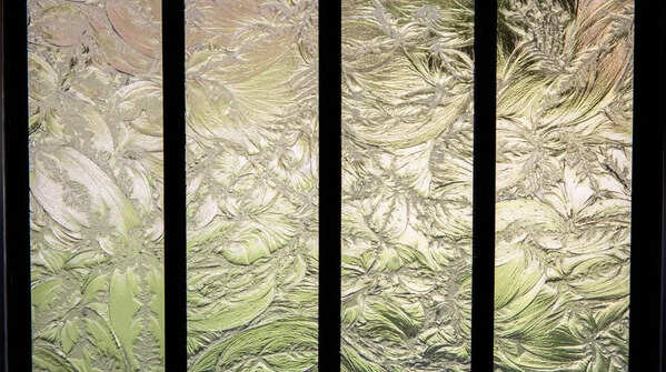Etched glass