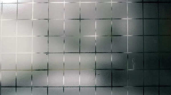 Fluted glass