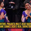 Article image for: Cannes 2026: Prajakta Mali ditched gowns and owned the red carpet in a royal blue Nauvari saree