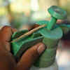 Make a lemongrass oil spray for lizards