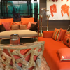 Article image for: Living area set in orange tones